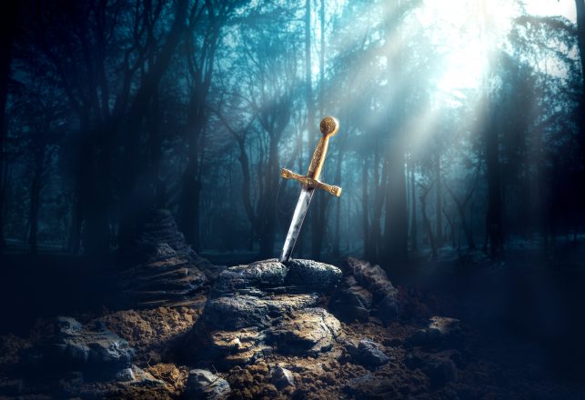 Girl Discovers Excalibur in Its Legendary Resting Place