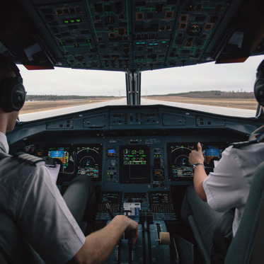 Orange UFO Buzzes Passenger Plane Over Scotland