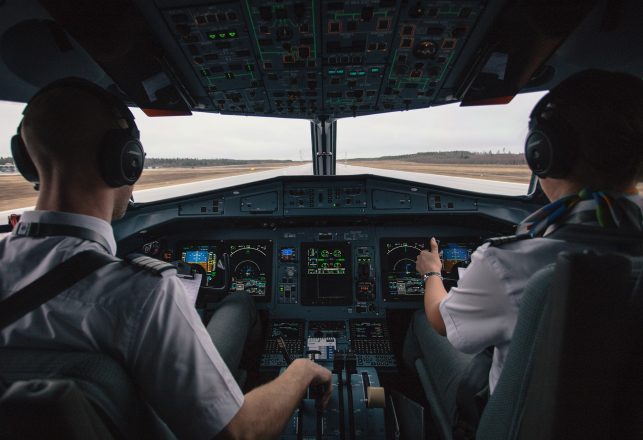 Orange UFO Buzzes Passenger Plane Over Scotland