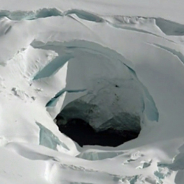 Massive Holes Suddenly Opening in World’s Biggest Glacier