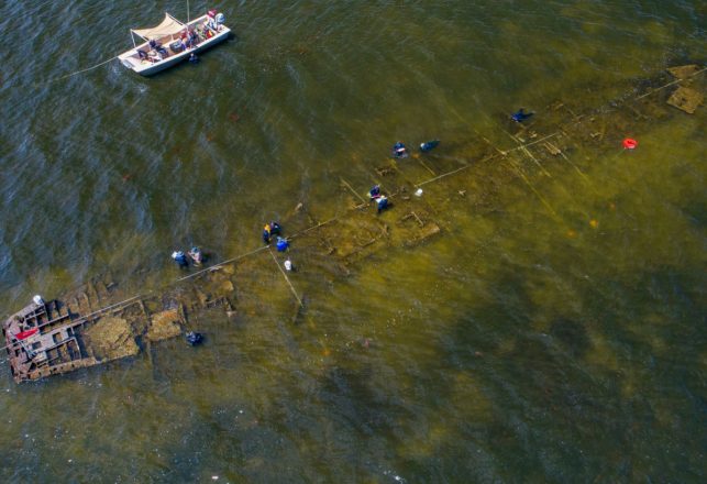 Unexplained WWII Shipwreck Found in North Carolina Lagoon