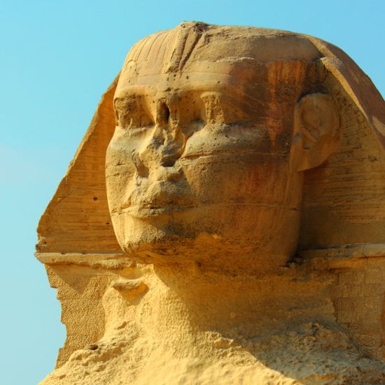 Massive, Intact Sphinx Head Discovered in California