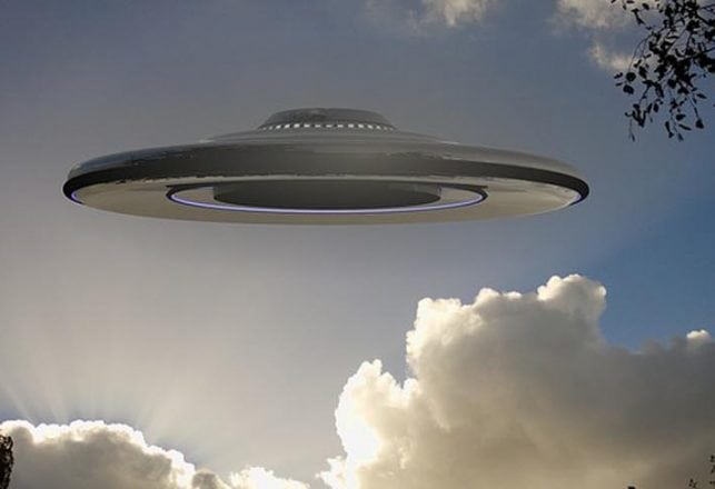 CIA Teases with Tweet of UFO Photo