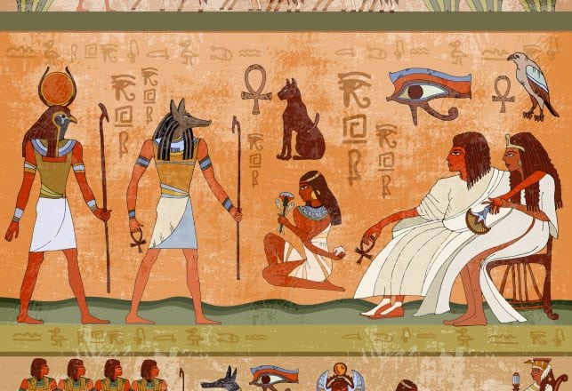 Hidden Egyptian Paintings Depict Unexplained Animals and Drownings