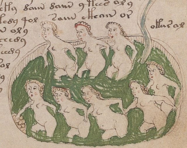 Also these "nymphs." The text is full of 'em.