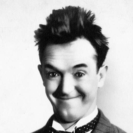 Ghost of Stan Laurel in Photograph at Old Movie House