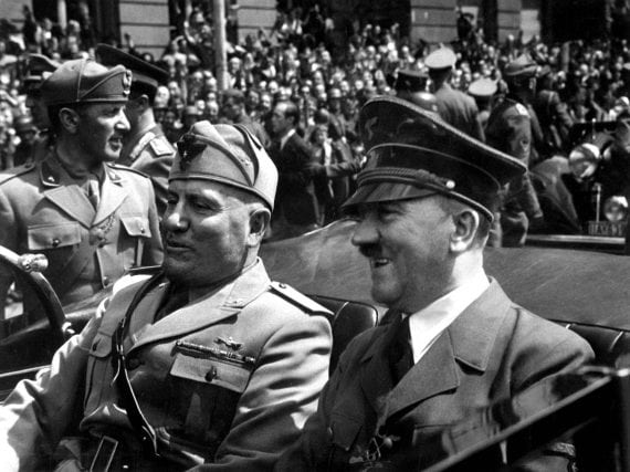 Hitler and Mussolini June 1940 570x427