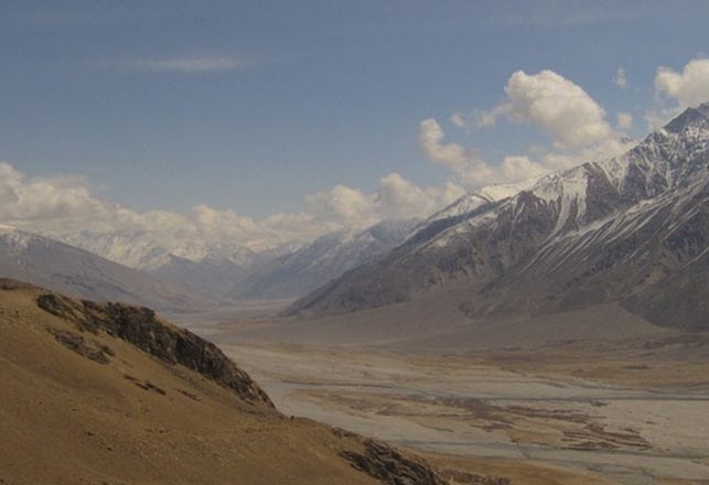 A Man-Beast in the Mountains