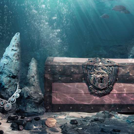 Search for Lost Airliner Turns Up Mysterious Sunken Treasure Chest