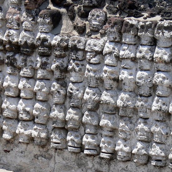 Aztec Sacrificial Tower of Skulls Much Bigger Than First Thought