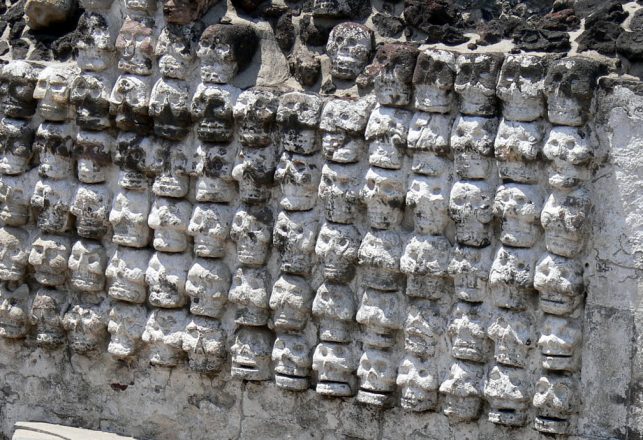 Aztec Sacrificial Tower of Skulls Much Bigger Than First Thought