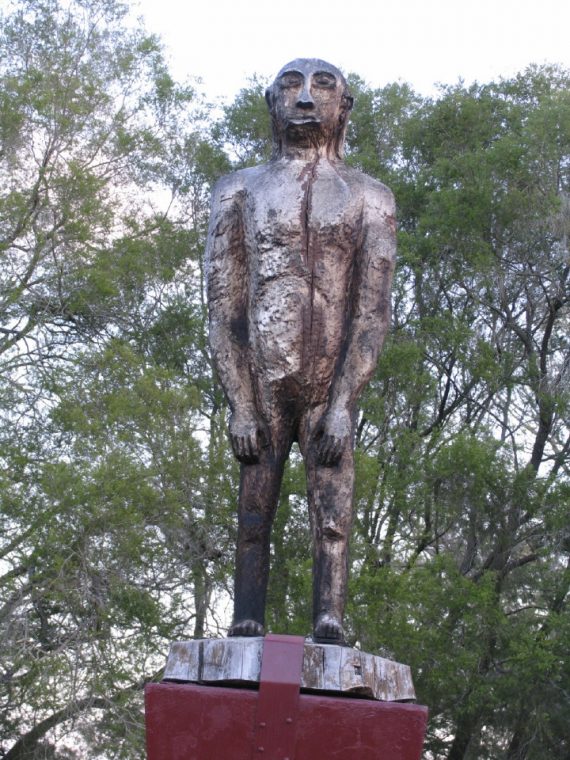 Yowie statue Kilcoy Queensland 570x760