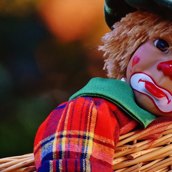 Moving Haunted Doll May Just Be Clowning Around