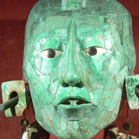 Archaeologists Find Mask of the Mayan Astronaut of Palenque