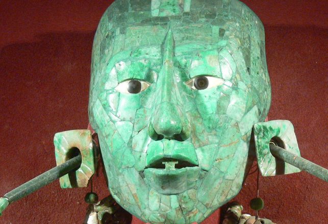 Archaeologists Find Mask of the Mayan Astronaut of Palenque