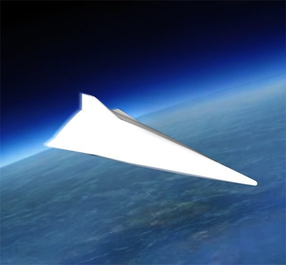 Chinese Hypersonic Gliding Vehicle 570x528