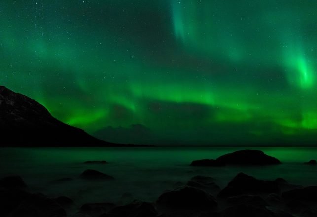 Stunning Photo Shows The Northern Lights And A ‘Moonbow’ At The Same Time