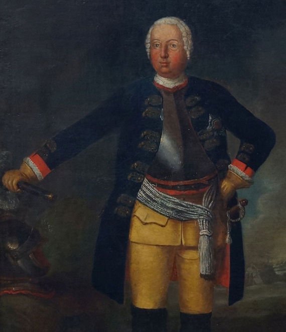 Portrait of Frederick William I of Prussia 1688 – 1740 det 2