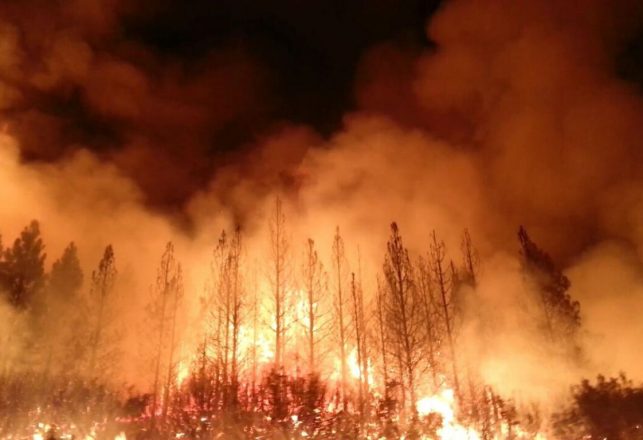 Conspiracy Theorists Claim California Wildfires Caused by Space Lasers