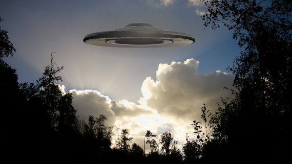 Flying Saucer Filmed Over Scotland