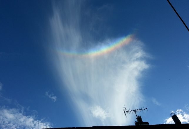 Odd-Looking Upside Down Rainbow Spotted In Canada