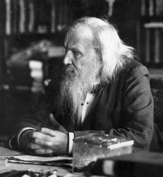 Dmitri Mendeleev 570x617
