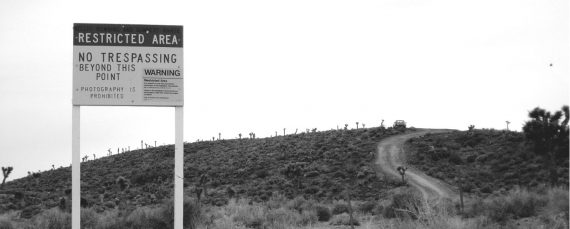 area 51 warning sign