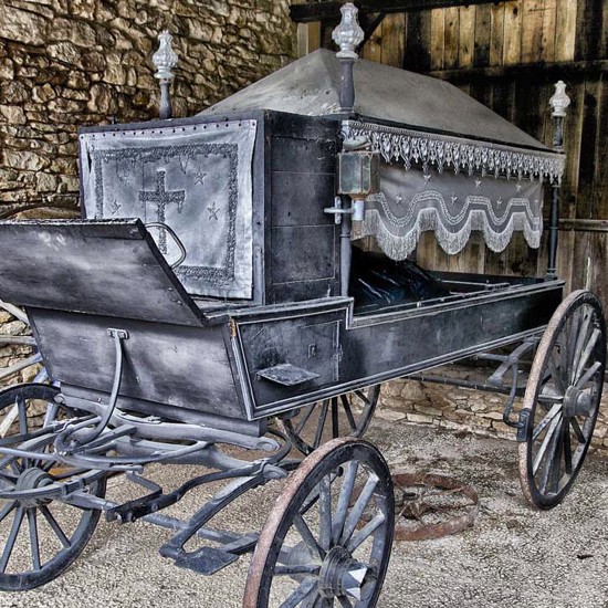 Video Shows Ghostly Movement on Victorian Hearse in Haunted Museum