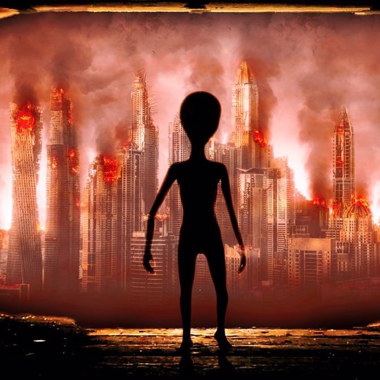 A Fictional Tale of a Faked Alien Invasion