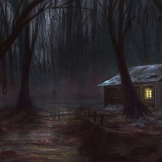 Spooky Haunted Cabins in the Woods