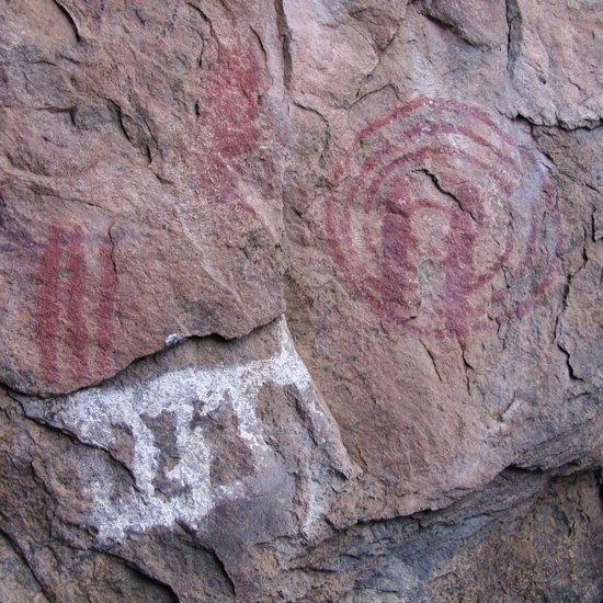 Rare Rock Art Over 12,000 Years Old Shows Mysterious Scene Involving Birds