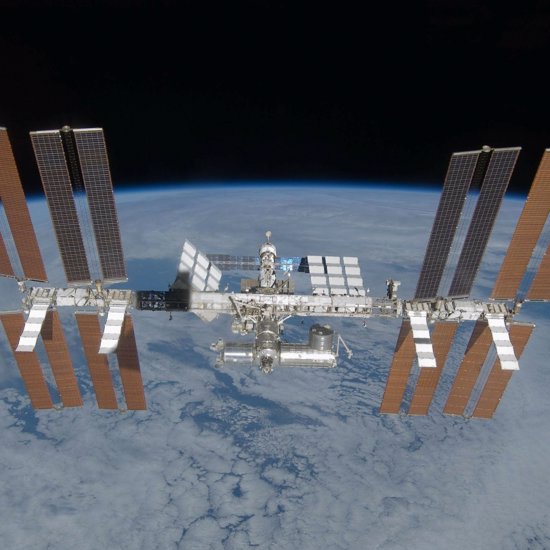 Space Station Live Video Feed Picks Up Mysterious Triangular Object