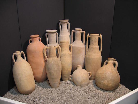 Amphorae Boscoreale Museum