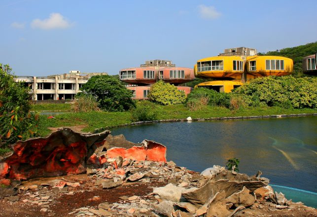 Taking A Look At The Strange Deserted Town With UFO-Shaped Houses