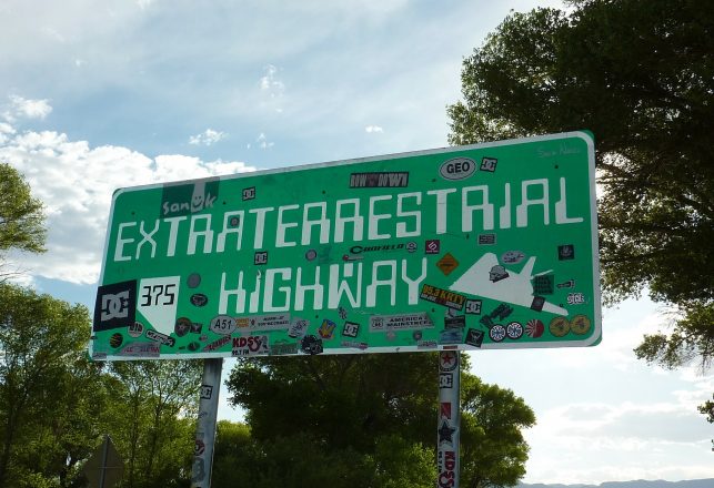 “Extraterrestrial Highway” Sign Removed as Alien-Themed Beer Arrives