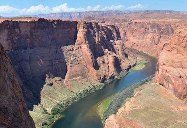 A Strange Vanishing on the Colorado River