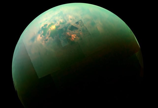 NASA Reveals First Ever Map Of Saturn’s Moon Titan