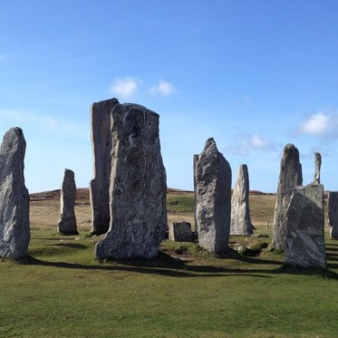 Massive Lightning Strike Inspired Scottish Stone Circle