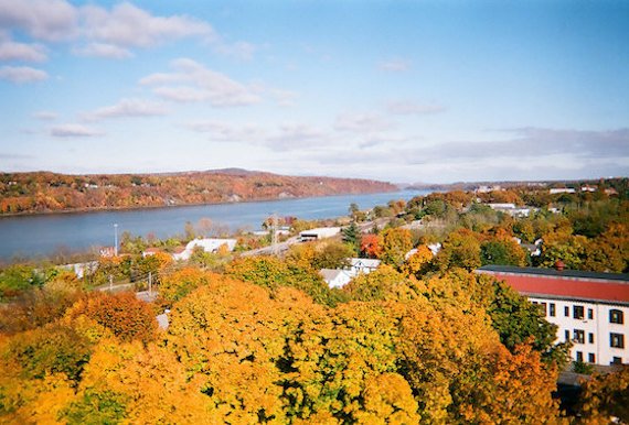 Hudson River Valley in autumn