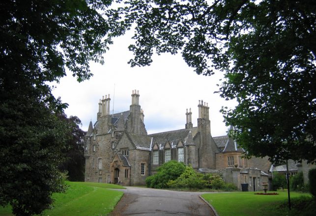 Ghostly Apparition Caught On Camera At Scottish Castle