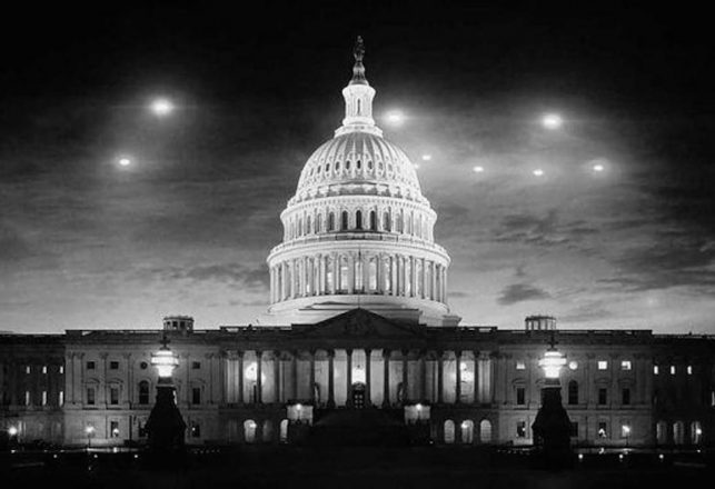 The Time UFOs Buzzed Washington D.C. and the White House