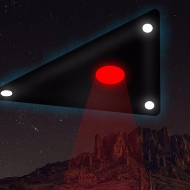 “Flying Triangle” UFOs: Are They Us from Our Future?