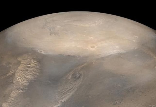 Uh-oh — Now the Polar Ice Cap on Mars is Melting Too