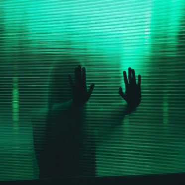 Ghostly Face Appears In The Window Of An Abandoned Orphanage