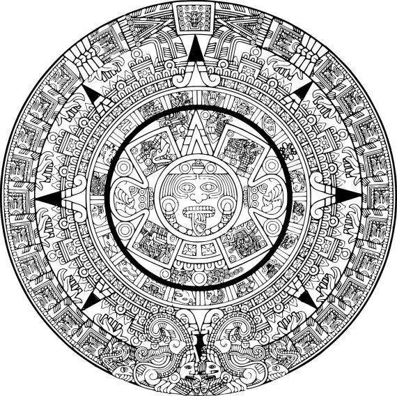 Mayan Calendar 570x568