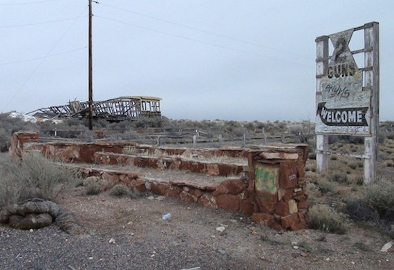 Abandoned KOA Campground at Two Guns Arizona Ghost Town 08