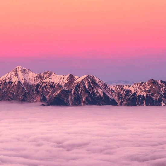 Pink Snow in the Alps is Causing Concern and Controversy