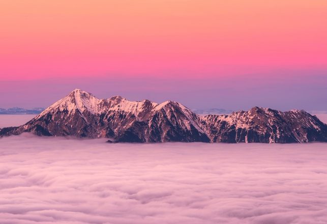 Pink Snow in the Alps is Causing Concern and Controversy