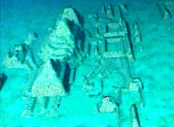 underwater pyramids off cuba