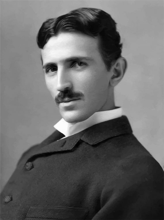 Nikola Tesla 570x764